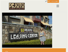 Tablet Screenshot of desototc.com